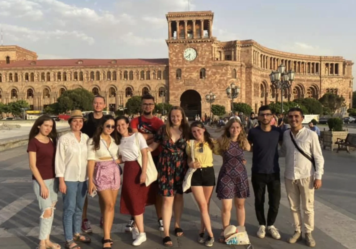 Erasmus project in Yerevan, Armenia
