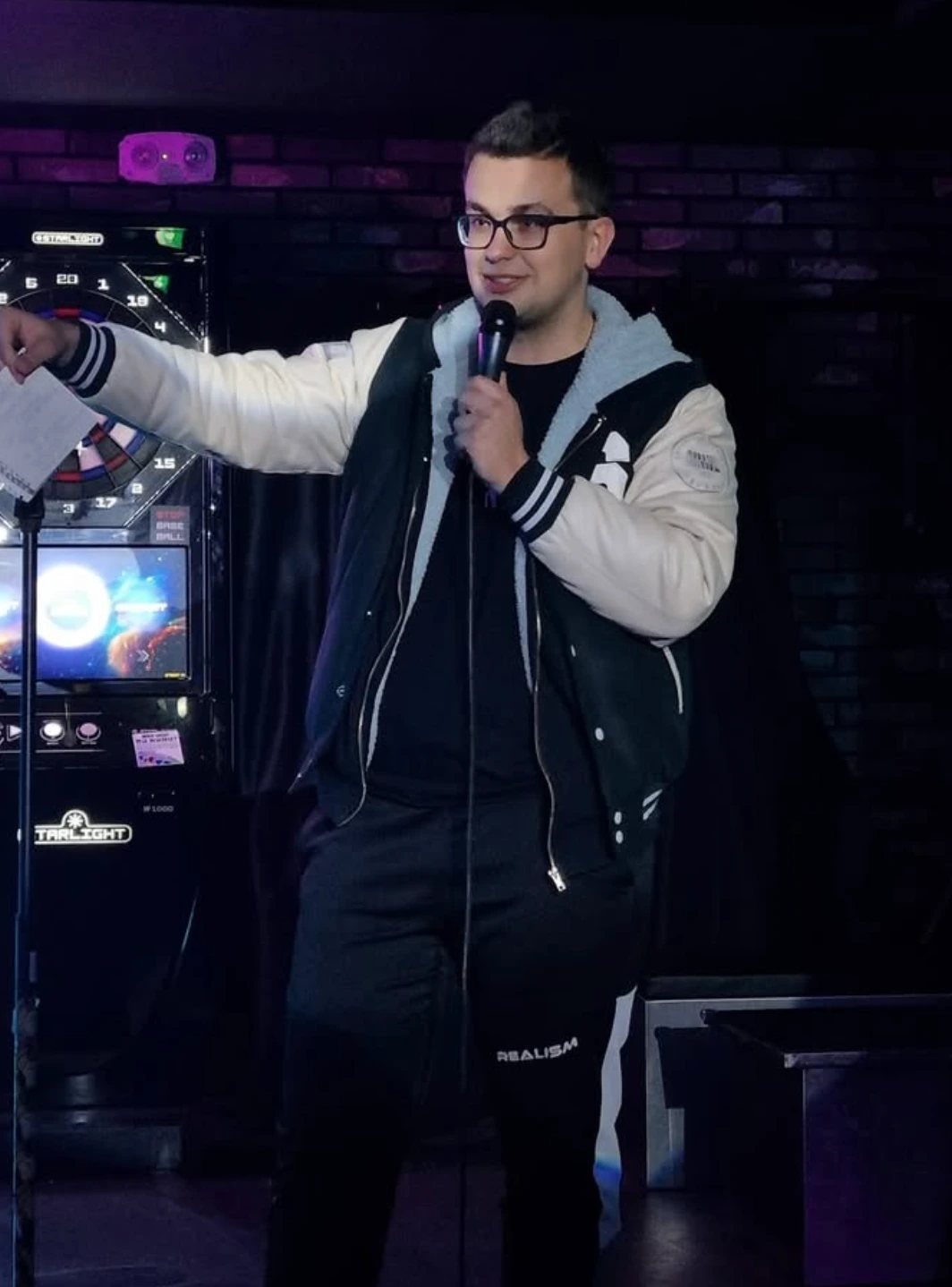 Performing at Albert's bar